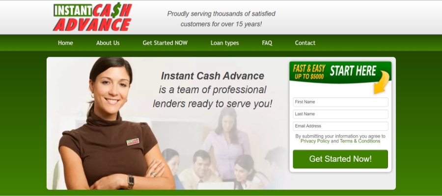 Instant Cash Advance Loans