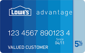 Lowe’s Advantage Card