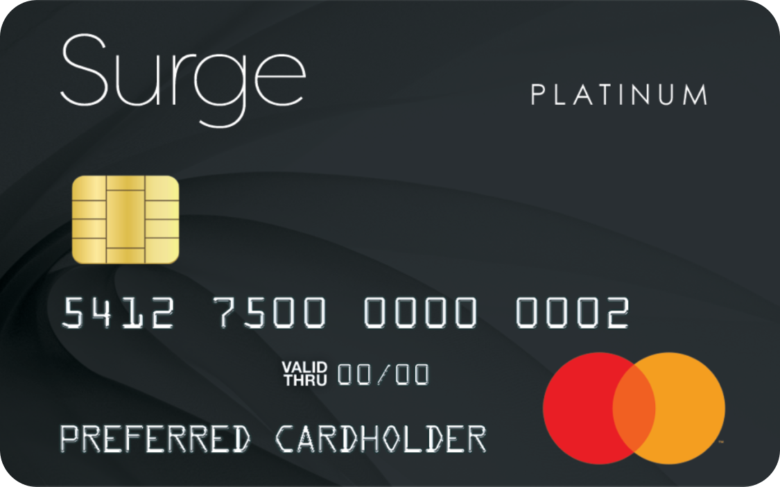 Surge® Platinum Mastercard®