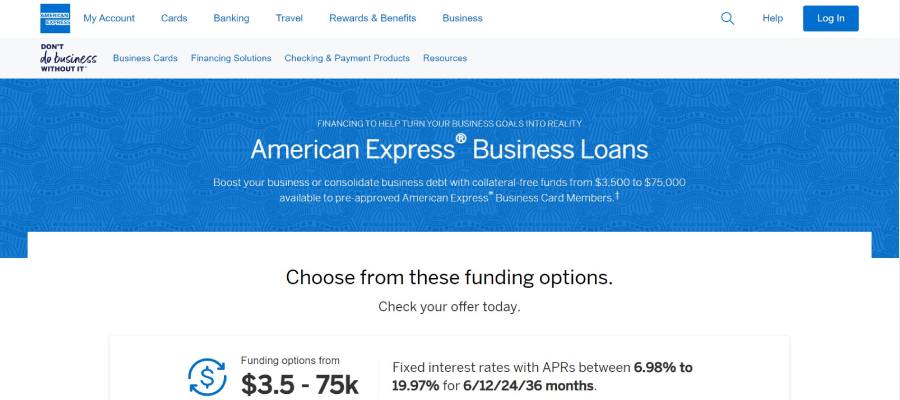 American Express Business Loan