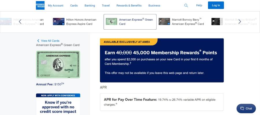 American Express Green Card