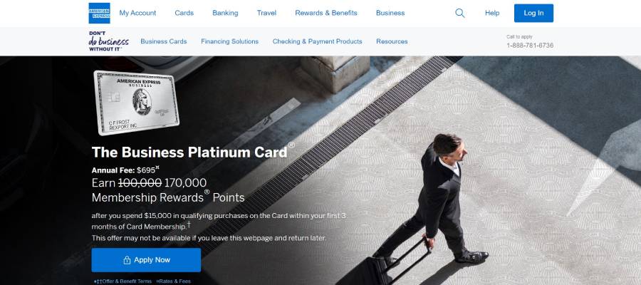 Business Platinum Card from American Express