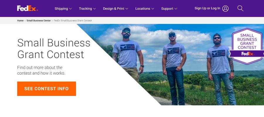 FedEx Small Business Grant Contest — Small Business Grant