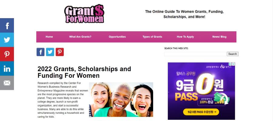 GrantsforWomen.org