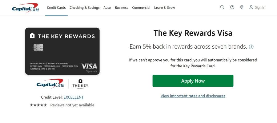 Key Rewards Visa